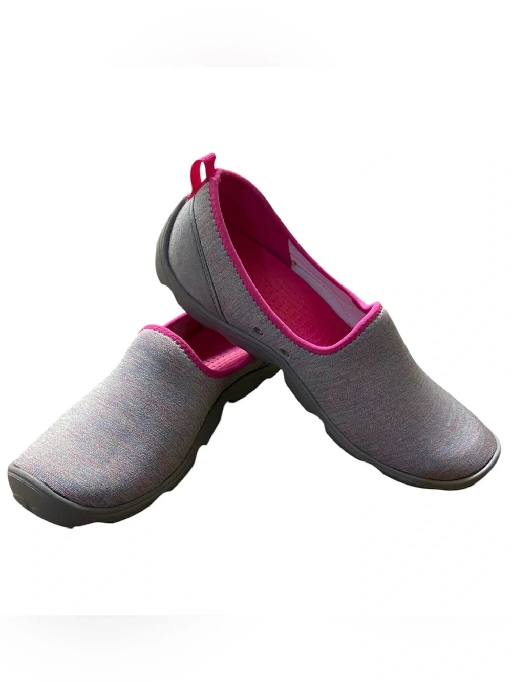 CROCS Women’s Slip-On shoes with Hot Pink Lining Sz 10 NWOT